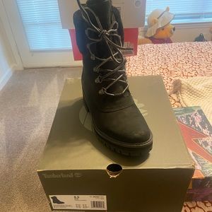 Timberland 8.5 Black Boots